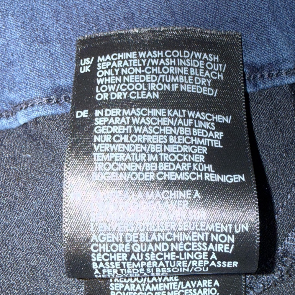 Liverpool Denim Pencil Skirt - Picture 7 of 9